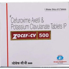 ZOCEF CV 500 TABLETS
